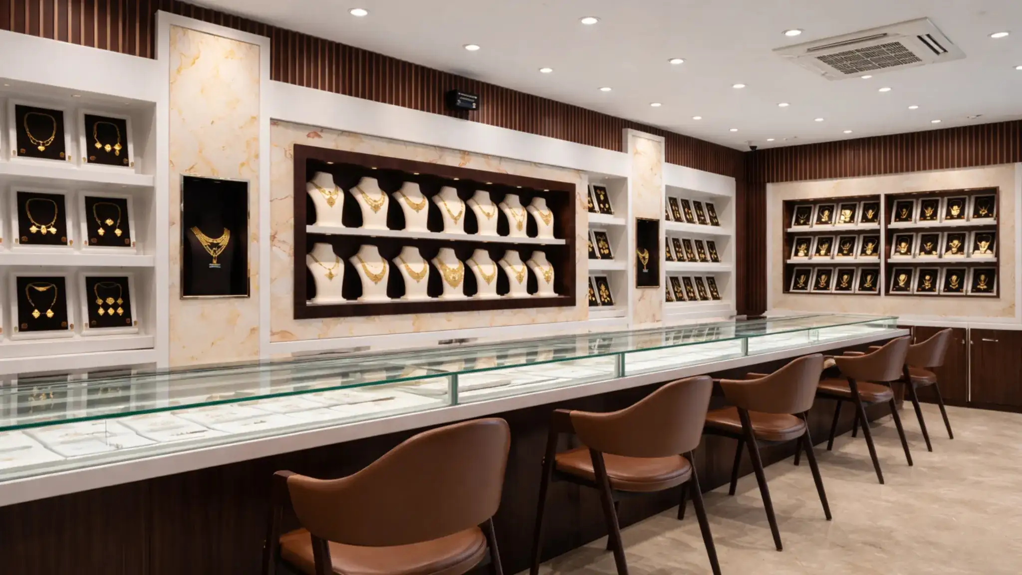 Jewellery shop interior